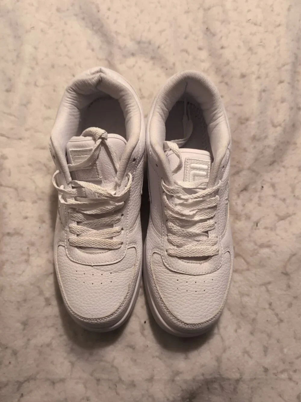 FILA Original Fitness Ripple White Sneakers Women’s Size 8.5 Classic Court Shoe